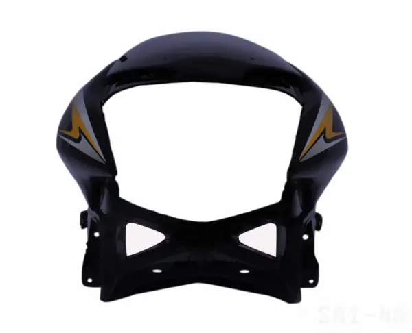 Head Light Visor/mask-honda Stunner Black (yellow Stk)