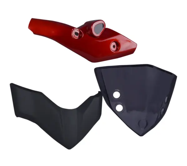 Head Light Visor/mask-yamaha Fz Red