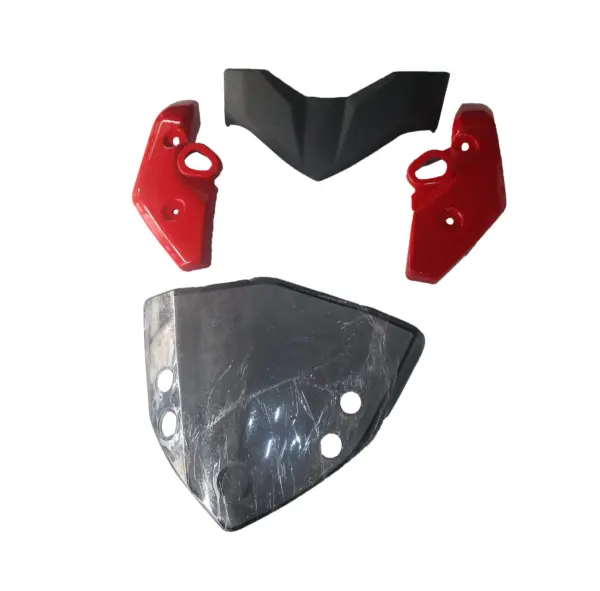 Head Light Visor/mask-yamaha Fz Sports Red
