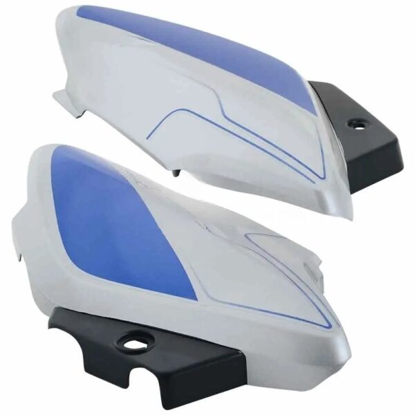 Side Panel/cover-hero Splendor I-smart Type-2 Silver Blue Bike