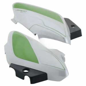 Side Panel/cover-hero Splendor I-smart Type-2 Silver Green Bike