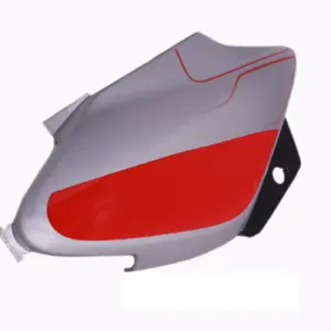 Side Panel/cover-hero Splendor I-smart Type-2 Silver Sport Red Bike