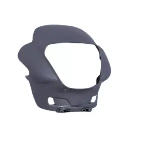 Head Light Visor/mask-tvs Centra Silver
