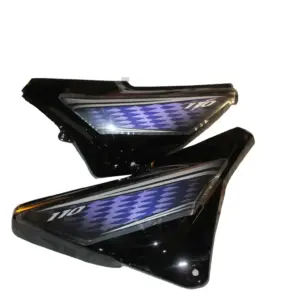 Side Panel/cover-honda Dream Neo Black(blue Stk)