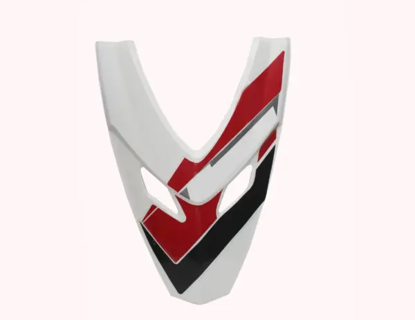 Front Nose Fit For Hero Maestro Edge Pearl Silver White(red Sticker)