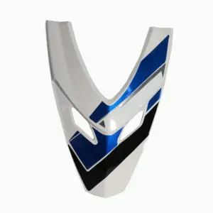 Front Nose Fit For Hero  Maestro Edge Pearl Silver White(blue Sticker)