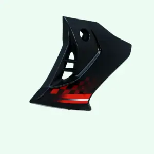 Head Light Visor/mask-tvs Phoenix 125cc Black