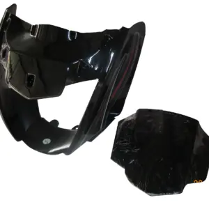 Head Light Visor/mask-mahindra Centuro Black