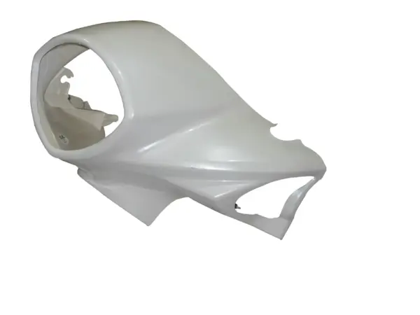 Head Light Visor/mask-yamaha Fascino Pearl White