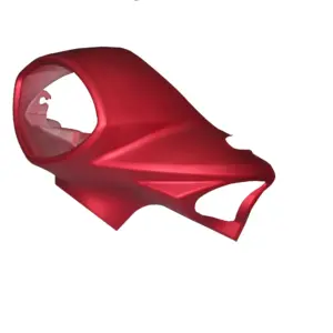 Head Light Visor/mask-yamaha Fascino Rouge Red
