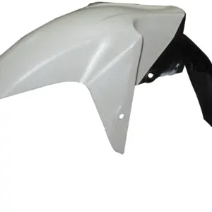 Front Fender/mudguard-yamaha Szr White