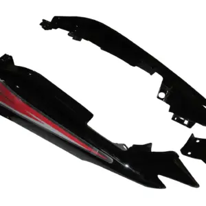 Tail Panel/seat Cowl-hero Passion Xpro Black (red Stk)