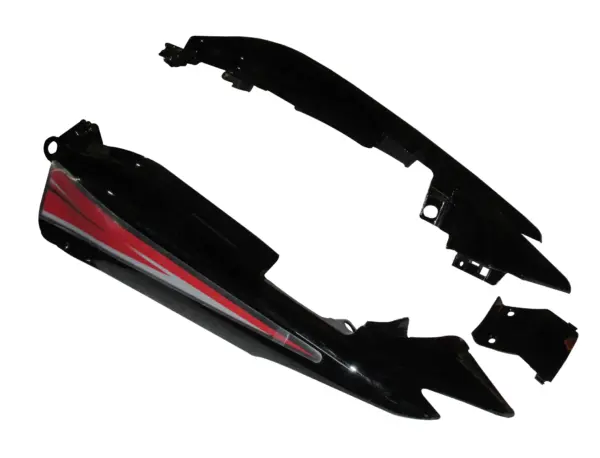 Tail Panel/seat Cowl-hero Passion Xpro Black (red Stk)