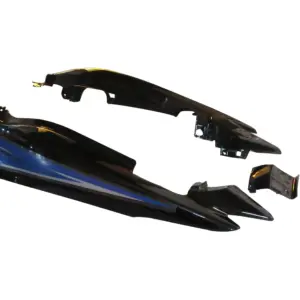 Tail Panel/seat Cowl-hero Passion Xpro Black (blue Stk)