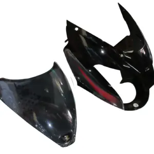 Head Light Visor/mask-bajaj Pulsar 150/180cc Dtsi Ug-7 Black/red
