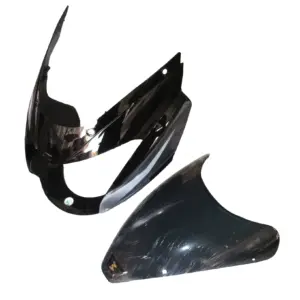 Head Light Visor/mask-bajaj Pulsar 150/180cc Dtsi Ug-7 Black/silver