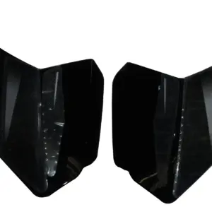 Tank Side Cover/panel Set (lh+rh)-bajaj Pulsar 150/180cc Ug-7 Black/silver
