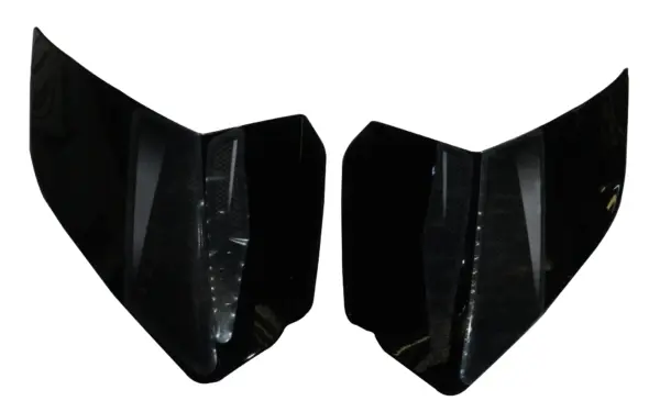 Tank Side Cover/panel Set (lh+rh)-bajaj Pulsar 150/180cc Ug-7 Black/silver