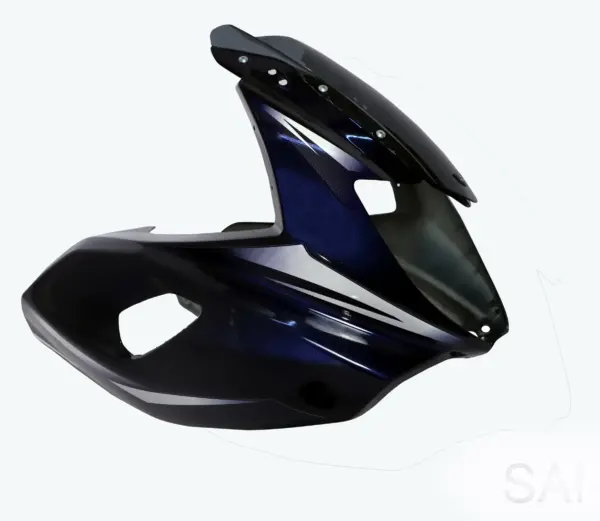 Head Light Visor/mask-bajaj Pulsar 220cc F Blue