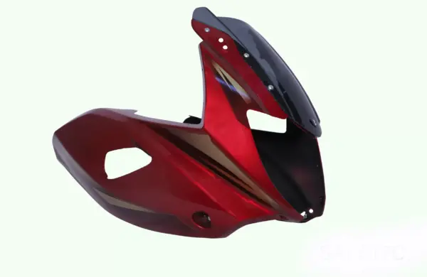 Head Light Visor/mask-bajaj Pulsar 220cc F Red