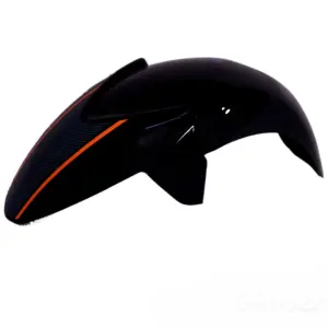 Front Fender/mudguard-tvs Apache Rtr 160 Type-2 Black
