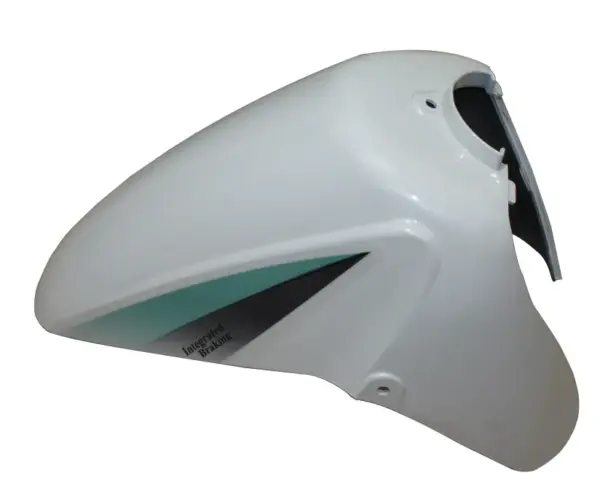 Front Fender/mudguard-hero Pleasure Type-3 White