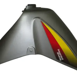 Front Fender/mudguard-hero Pleasure Type-3 Grey/yellow