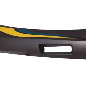 Foot Trim Fit For Hero  Pleasure Type-3 Matte Titanium Grey/yellow(lh+rh 1 Set)