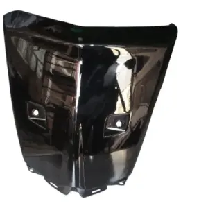 Front Nose Fit For Yamaha Fascino Black