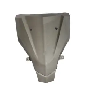 Front Nose Fit For Honda  Activa 4g Matt Selene Silver