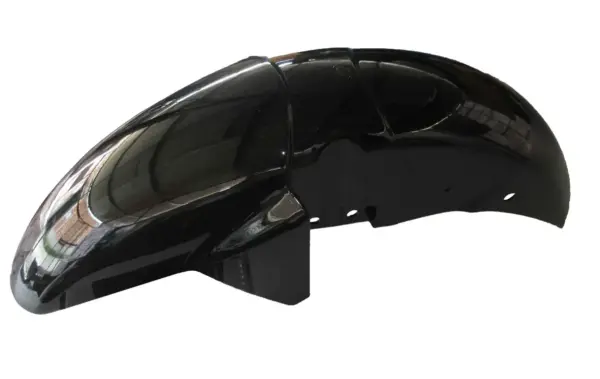Front Fender/mudguard-hero Glamour Type-7 Black