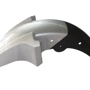 Front Fender/mudguard-tvs Victor N/m Silver