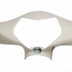 Head Light Visor/mask-honda  Aviator W/o Disc Brake White