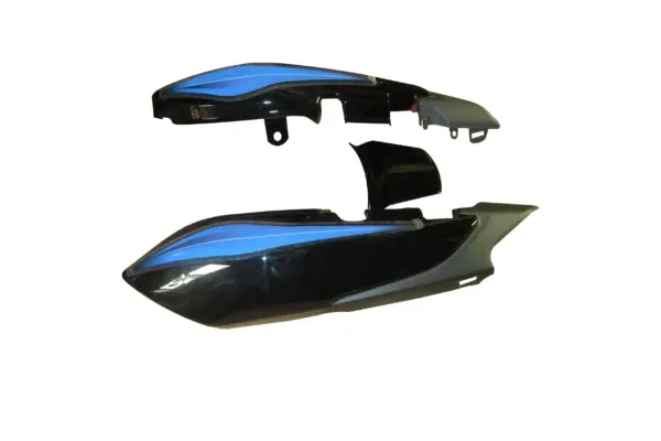 Tail Panel/seat Cowl-tvs Star Cvti 110 O/m Black (blue Stk)
