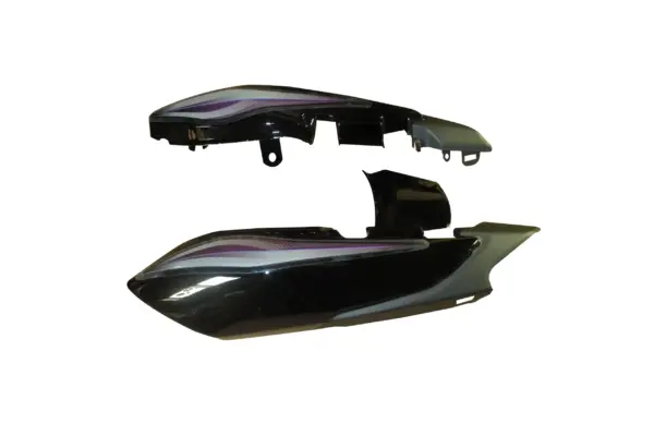 Tail Panel/seat Cowl-tvs Star Cvti 110 O/m Black (purple Stk)