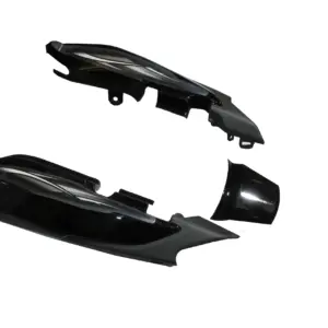 Tail Panel/seat Cowl-tvs Star Cvti 110 N/m Black (silver Stk)