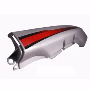 Tail Panel/seat Cowl-hero Passion Plus Silver (red Stk)