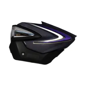 Side Panel/cover-honda Shine Dx With Chrome Garnish Grey