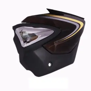 Side Panel/cover-honda Shine Dx With Chrome Garnish Brown