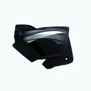 Side Panel/cover-hero Splendor Plus Ibs Black (silver Stk) Both Side Screw Fitting