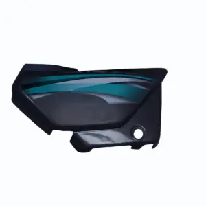 Side Panel/cover-hero Splendor Plus Ibs Grey (green Stk) Both Side Screw Fitting