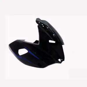 Head Light Visor/mask-bajaj Pulsar 220 Ug-2 Black (blue Stk) (graphics Version 2015)