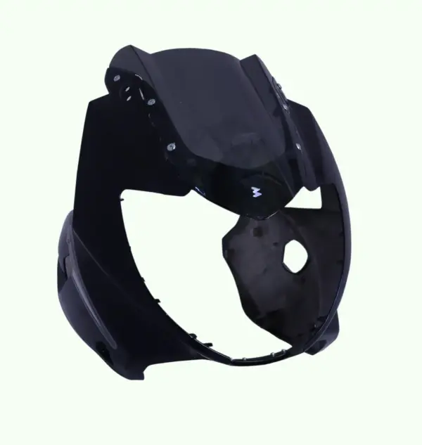 Head Light Visor/mask-bajaj Pulsar 220 Ug-2 Black (silver Stk) (graphics Version 2015)