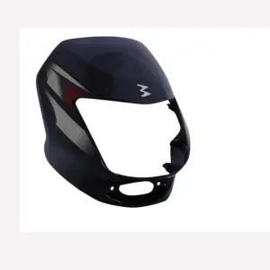 Head Light Visor/mask-bajaj Ct100 Es Black (red Stk)