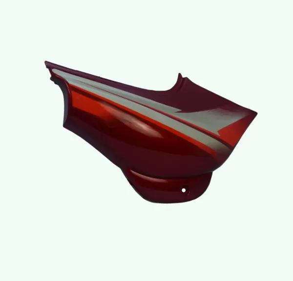 Side Panel/cover-bajaj Ct-100 Es Red