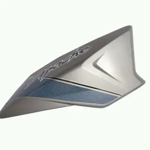 Tank Side Cover/panel Set (lh+rh)-tvs Apache Rtr 160cc N/m Titanium Grey