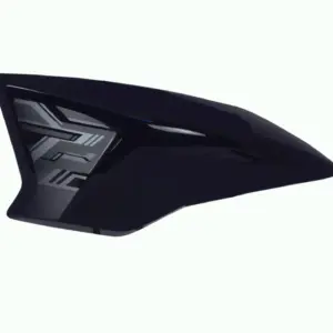 Tank Side Cover/panel Set (lh+rh)-tvs Apache Rtr 180cc N/m Black