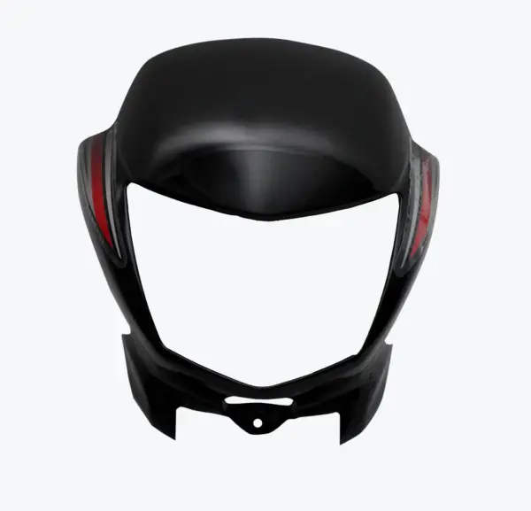 Head Light Visor/mask-honda Neo 2017 Black (red Stk)