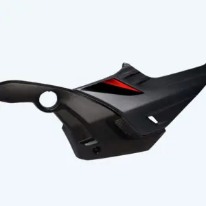 Side Panel/cover-honda Shine Sp  Type-2 Grey (black & Red Stk)