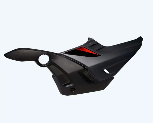 Side Panel/cover-honda Shine Sp  Type-2 Grey (black & Red Stk)